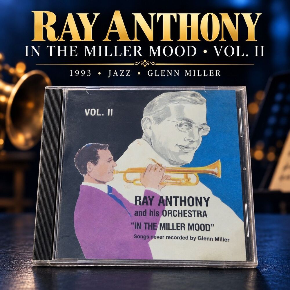 Ray Anthony In The Miller Mood Vol II CD Aero Space 1993 Glenn Miller Jazz